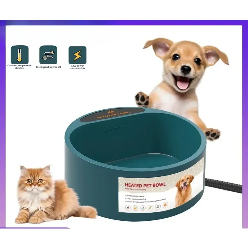 Pet supplies Heating bowl Cat dog food dish Outdoor indoor automatic insulation water bowl bird bowl Water dispenser
Pet supplies Heating bowl Cat dog food dish Outdoor indoor automatic insulation water bowl bird bowl Water dispenser
