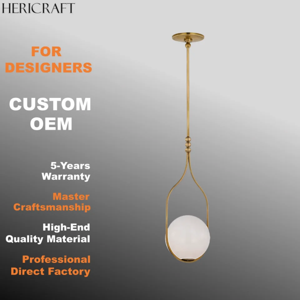 Elegant Antique Brass Pendant Light Modern Luxury Hanging Lamp With Curved Frame For Bedroom Dining Entryway 110V
Elegant Antique Brass Pendant Light Modern Luxury Hanging Lamp With Curved Frame For Bedroom Dining Entryway 110V