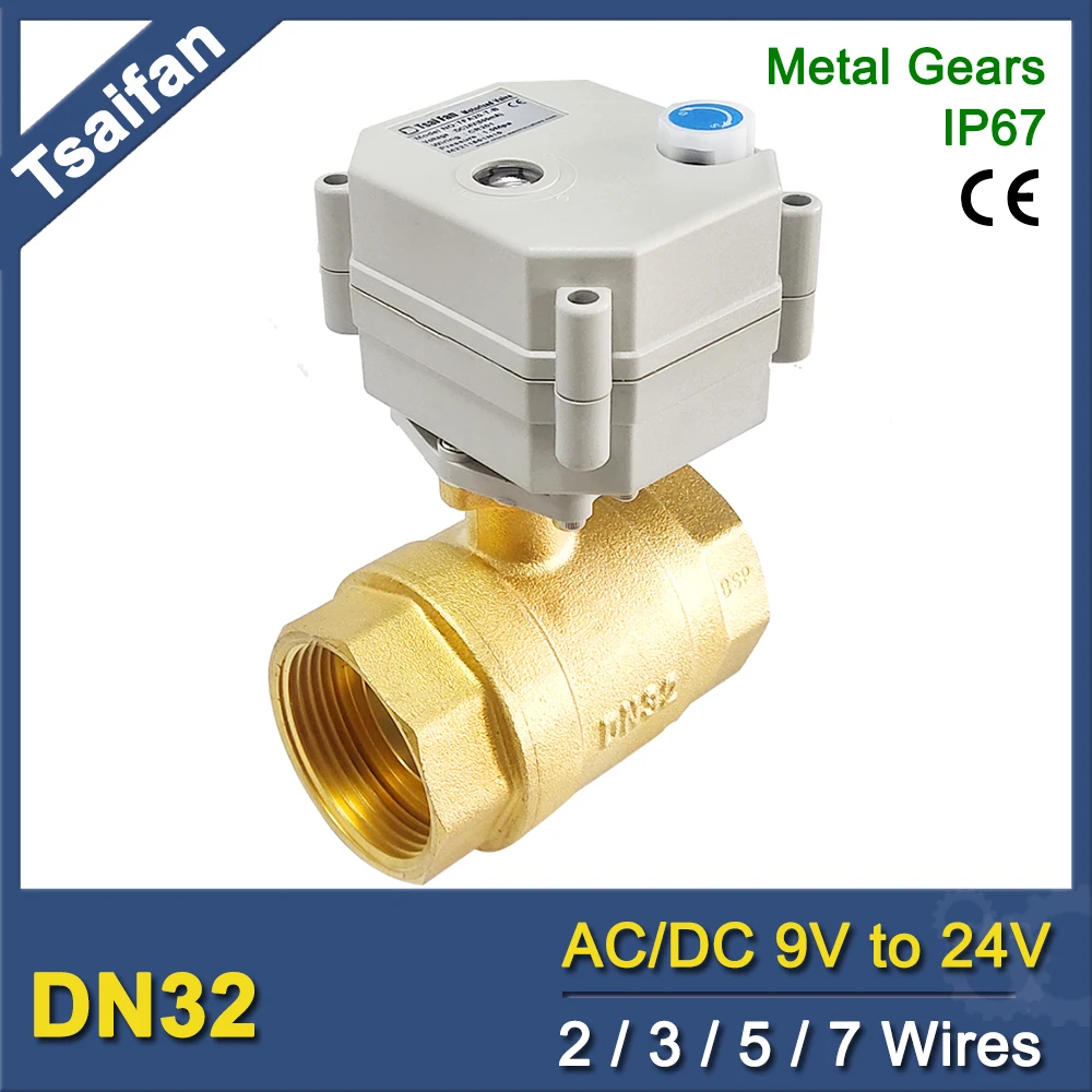 1-1/4 ''AC/DC9V-24V 2/3/5/7 проводов шаровой кран с электроприводом 2-ходовой DN32 электродвигатель с индикатором, ручная переверта
1-1/4 ''AC/DC9V-24V 2/3/5/7 проводов шаровой кран с электроприводом 2-ходовой DN32 электродвигатель с индикатором, ручная переверта