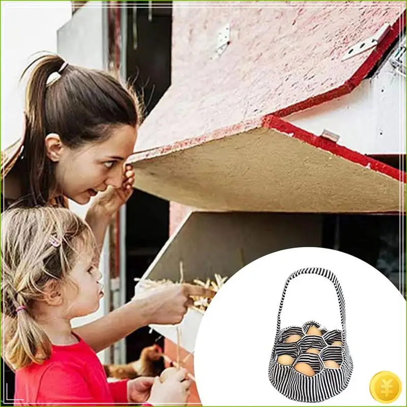 Eggs Collection Organizer Egg Bags Canvas Eggs Collection Basket Portable Eggs Basket Suitable For Family Farms Easy To Use
Eggs Collection Organizer Egg Bags Canvas Eggs Collection Basket Portable Eggs Basket Suitable For Family Farms Easy To Use