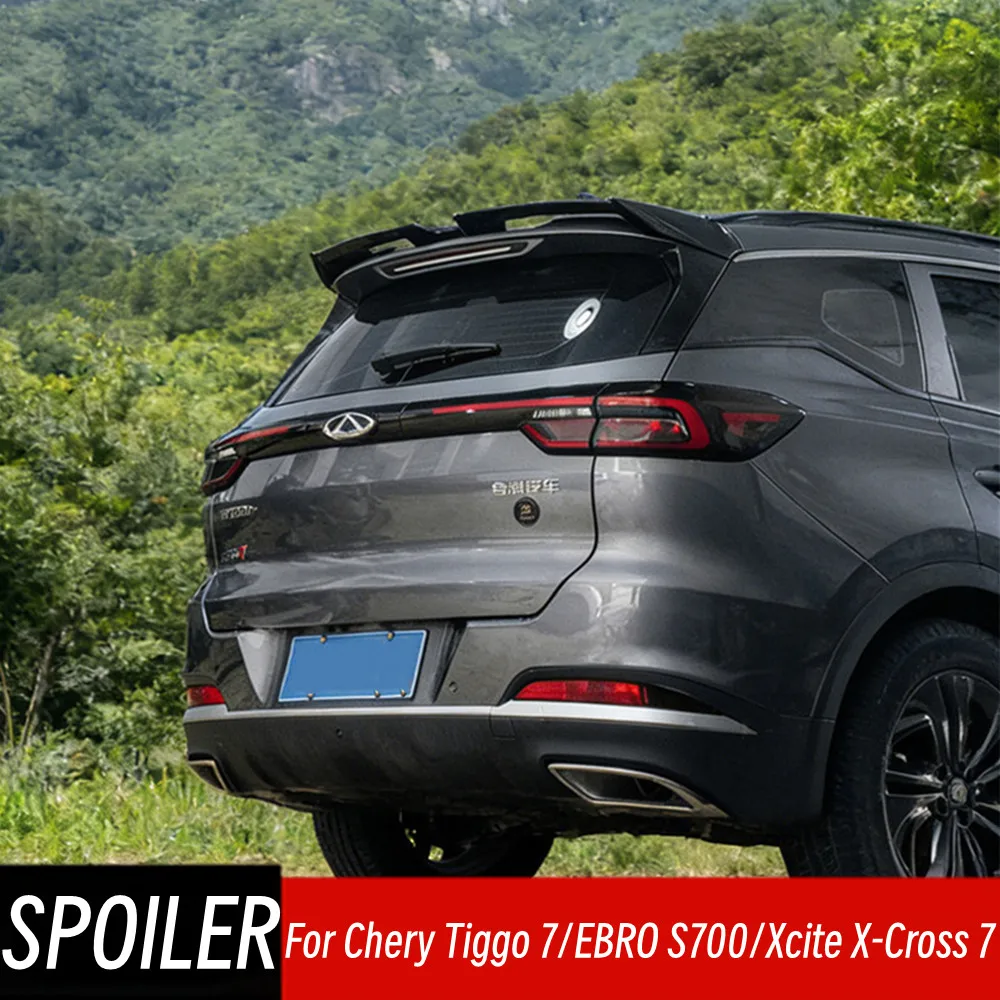 For 2020-2026 Chery Tiggo 7 Tiggo 7 Pro EBRO S700 Xcite X-Cross 7 Rear Roof Trunk Lid Spoiler Wings Car Black Carbon Accessories
For 2020-2026 Chery Tiggo 7 Tiggo 7 Pro EBRO S700 Xcite X-Cross 7 Rear Roof Trunk Lid Spoiler Wings Car Black Carbon Accessories