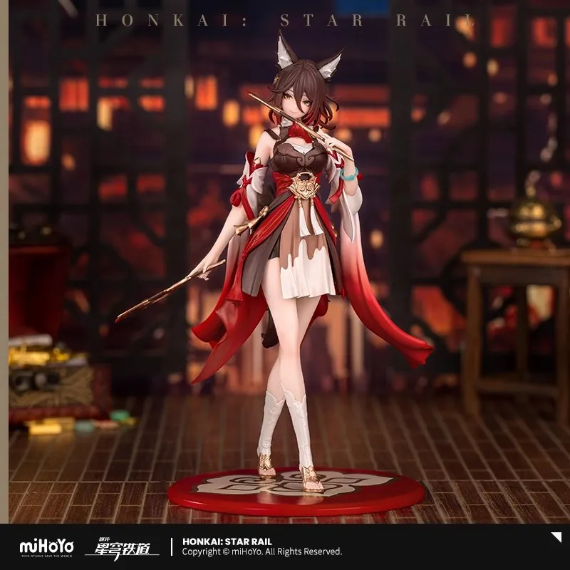 Genuine miHoYo Honkai: StarRail Official Anime Tingyun Desktop Dolls Ornaments Game Peripheral Accessories Holiday Gifts
Genuine miHoYo Honkai: StarRail Official Anime Tingyun Desktop Dolls Ornaments Game Peripheral Accessories Holiday Gifts