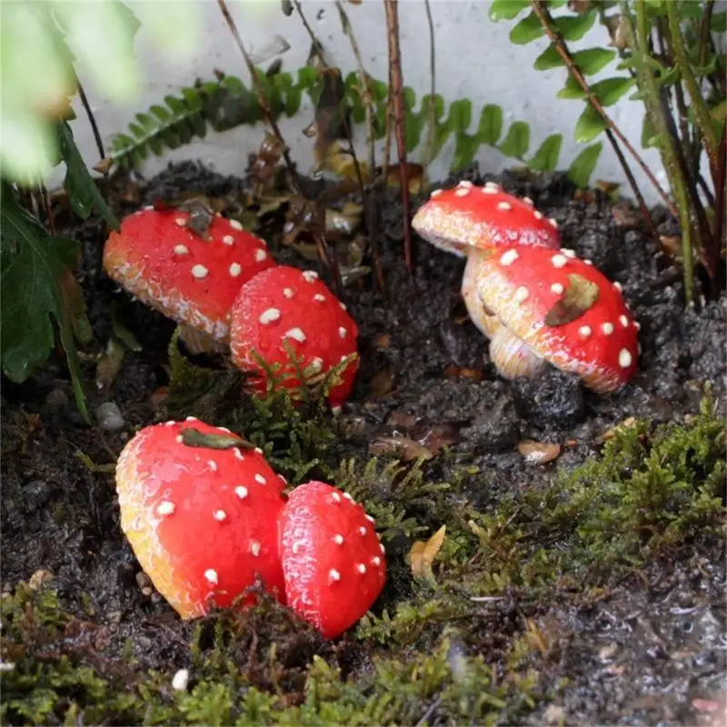 83XC Micro Landscape Ornaments Crafts Luminous Garden Decor Figurine Mushroom Statue
83XC Micro Landscape Ornaments Crafts Luminous Garden Decor Figurine Mushroom Statue