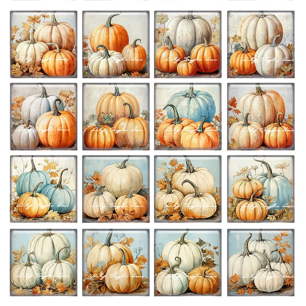 10pcs/lots Autumn Fall Thanksgiving Leaves Pumpkin Photo Glass Cabochon Charms Demo Flat Back Cameo For Diy Jewelry Making
10pcs/lots Autumn Fall Thanksgiving Leaves Pumpkin Photo Glass Cabochon Charms Demo Flat Back Cameo For Diy Jewelry Making