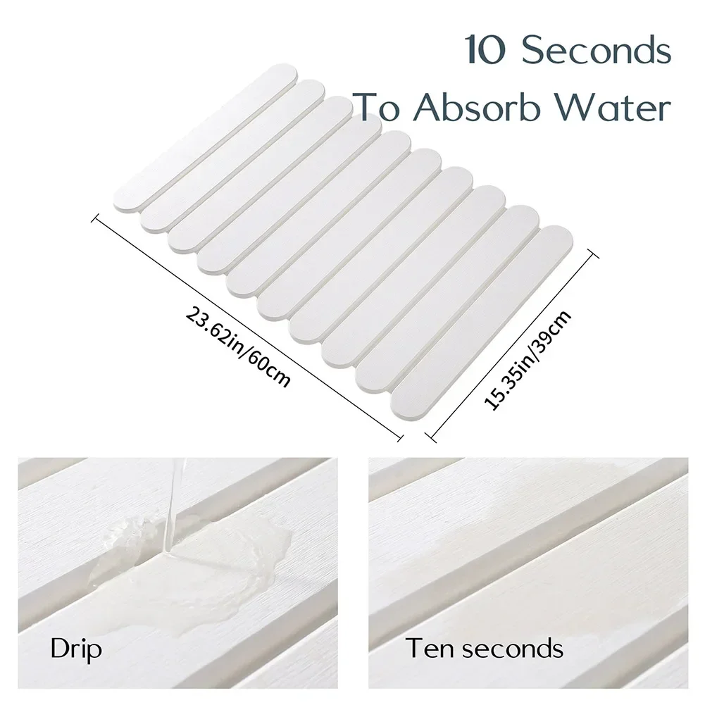 1pc Foldable Stone Dish Drying Mat For Kitchen Counter,Fast Dry Super Absorbent Foldable Dish Drying Mats For Drying Dishes
1pc Foldable Stone Dish Drying Mat For Kitchen Counter,Fast Dry Super Absorbent Foldable Dish Drying Mats For Drying Dishes