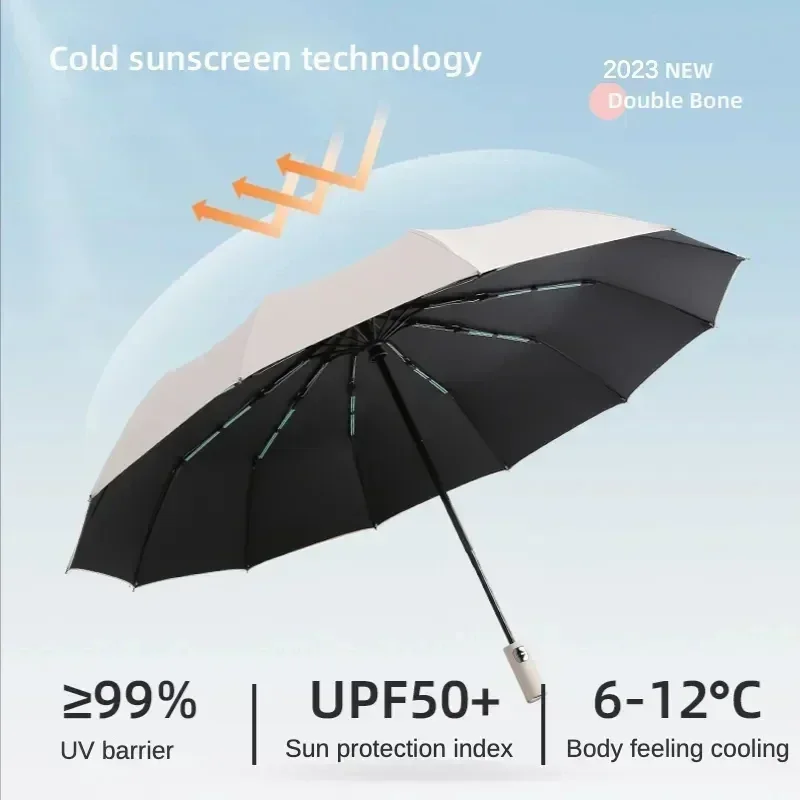 Super Strong Windproof Automatic Folding Men Umbrella 72 Bone Reinforced Large Rainproof Sun UV Protection Umbrellas Women
Super Strong Windproof Automatic Folding Men Umbrella 72 Bone Reinforced Large Rainproof Sun UV Protection Umbrellas Women