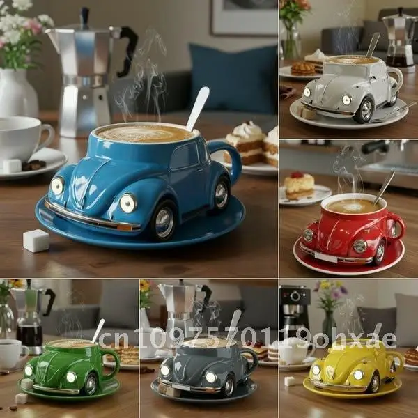 New Creative Car Shape Beetle shaped Coffee Cup with Multiple Colors as a Holiday Gift
New Creative Car Shape Beetle shaped Coffee Cup with Multiple Colors as a Holiday Gift
