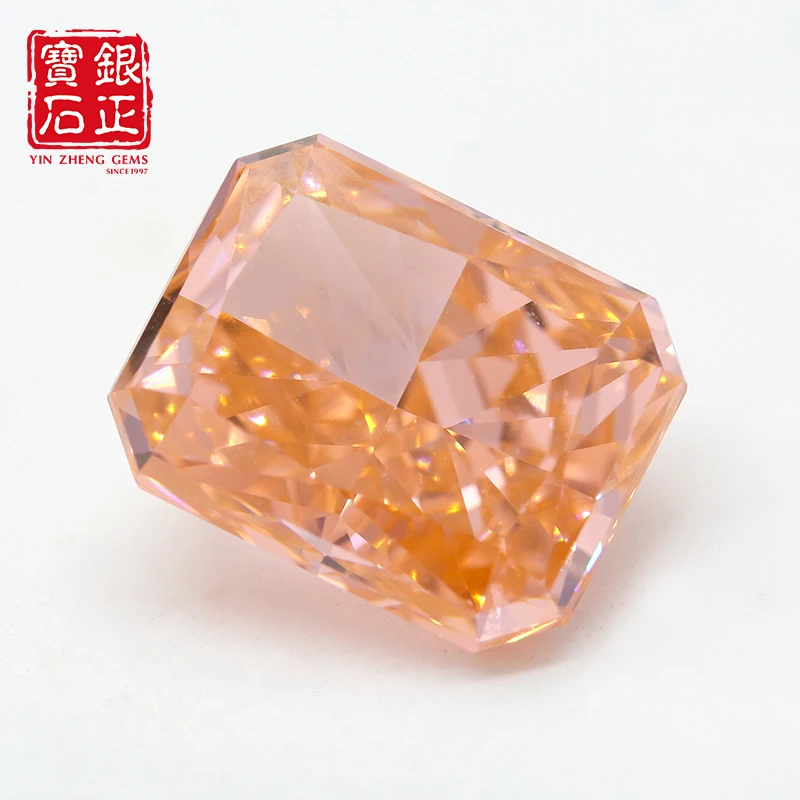 YinZheng AAAAA Grade Morgan Pink CZ Ice Cutting Cubic Zirconia Radiant Shape Synthetic Zircon Stone For Jewelry Making
YinZheng AAAAA Grade Morgan Pink CZ Ice Cutting Cubic Zirconia Radiant Shape Synthetic Zircon Stone For Jewelry Making
