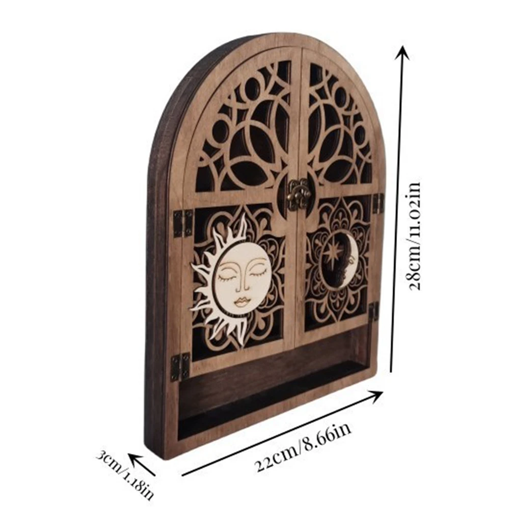 Sturdy Intrigue And Style Long Lasting Use Sun And Moon Design Crystal Holder Wood Shelf Crystal Holder Stand Mystical
Sturdy Intrigue And Style Long Lasting Use Sun And Moon Design Crystal Holder Wood Shelf Crystal Holder Stand Mystical