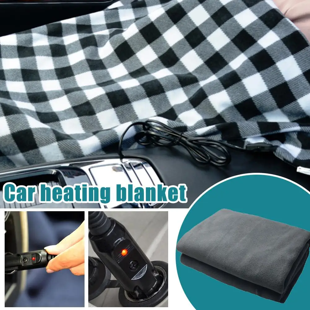 Car Heating Blanket 12V Electric Blanket Heated Travel Blanket Plug in Fleece Blanket Heat Up Quickly in 30s for Car Truck N8X7
Car Heating Blanket 12V Electric Blanket Heated Travel Blanket Plug in Fleece Blanket Heat Up Quickly in 30s for Car Truck N8X7