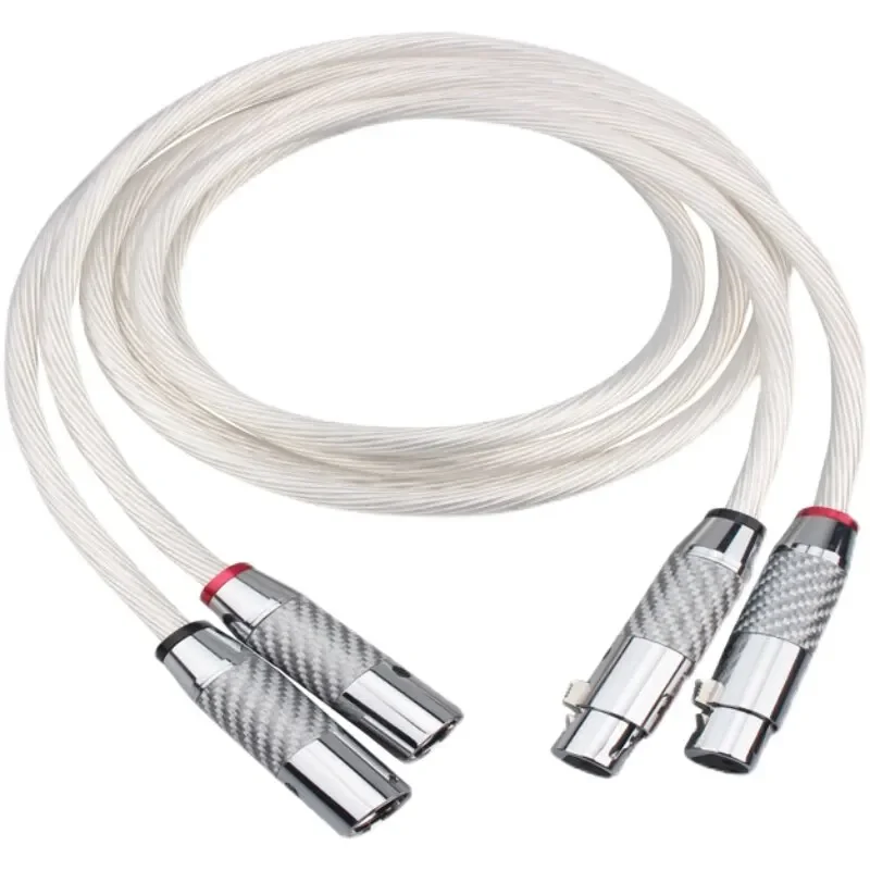 OCC посеребренный кабель XLR из углеродного волокна с родиевым покрытием XLR разъем Hi-Fi аудио сбалансированный кабель соединительные кабели для усилителя
OCC посеребренный кабель XLR из углеродного волокна с родиевым покрытием XLR разъем Hi-Fi аудио сбалансированный кабель соединительные кабели для усилителя