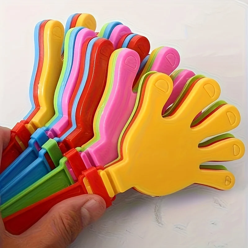 Plastic Hand Clapper-Perfect for Sports Events,Cheerleading,Room Decor,Festivals,Parties,Various Gatherings,Games Available
Plastic Hand Clapper-Perfect for Sports Events,Cheerleading,Room Decor,Festivals,Parties,Various Gatherings,Games Available