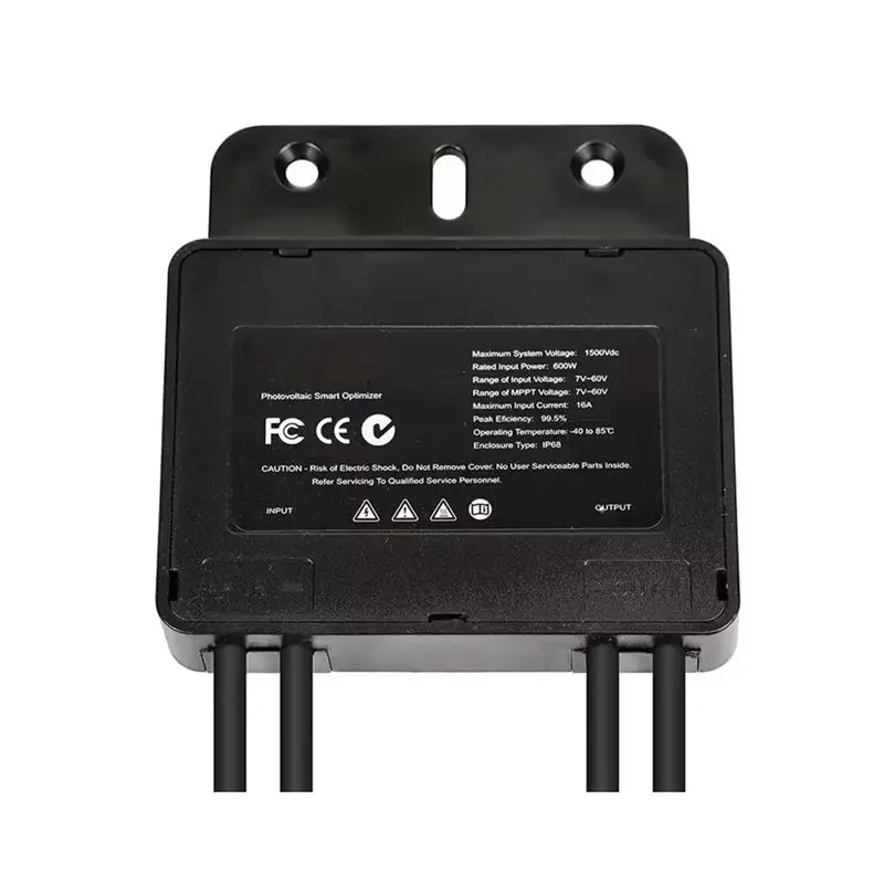 [NEW!A08R】 Photovoltaic Optimizer MPPT 600W 60V Input IP67 Real-Time Monitoring For Solar Panel Power Optimizer
[NEW!A08R】 Photovoltaic Optimizer MPPT 600W 60V Input IP67 Real-Time Monitoring For Solar Panel Power Optimizer