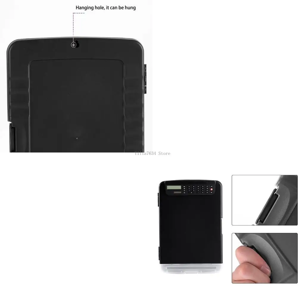 Document Organiser with Clipboard and Calculator 250x365mm File Organiser Case
Document Organiser with Clipboard and Calculator 250x365mm File Organiser Case