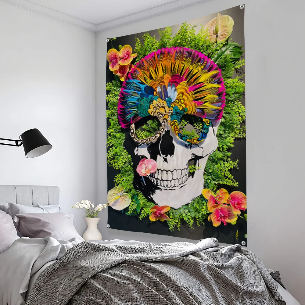 Skull Pop Art Design Flag Bedroom Living Bar Garden Outdoor Microfiber Festival Decoration Background Art Banner
Skull Pop Art Design Flag Bedroom Living Bar Garden Outdoor Microfiber Festival Decoration Background Art Banner