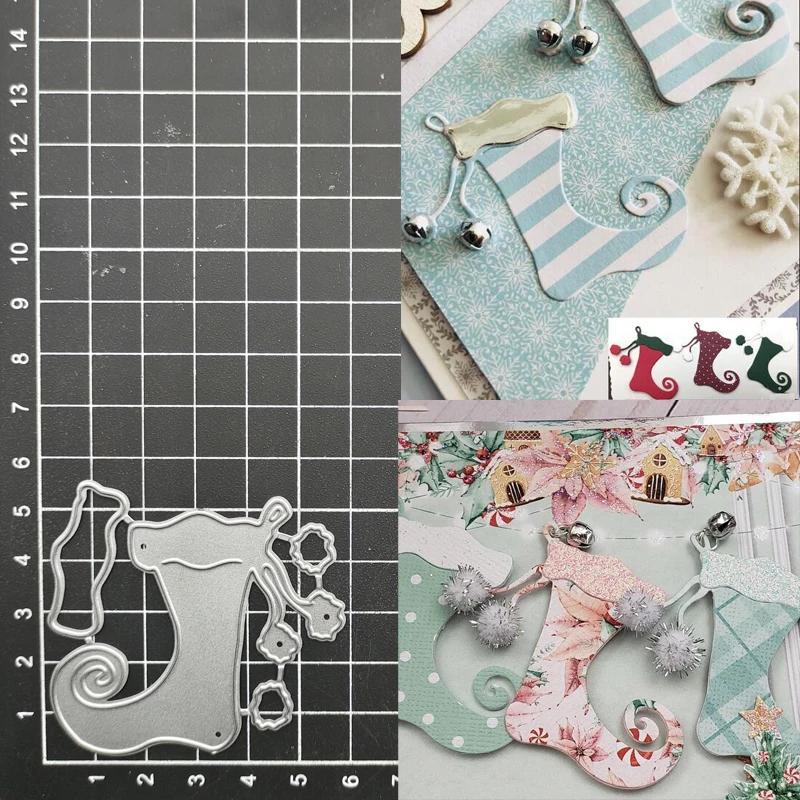 Snow Christmas Socks Metal Cutting Dies Stencils For DIY Scrapbooking Photo Album Decorative Embossing DIY Paper Card
Snow Christmas Socks Metal Cutting Dies Stencils For DIY Scrapbooking Photo Album Decorative Embossing DIY Paper Card