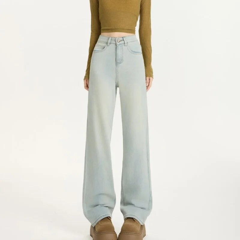 Girls Chic Retro Wide Leg Jeans 2026 New Girls Straight Narrow Version Leg Denim Trousers Women Thin Fashion Casual Pants
Girls Chic Retro Wide Leg Jeans 2026 New Girls Straight Narrow Version Leg Denim Trousers Women Thin Fashion Casual Pants