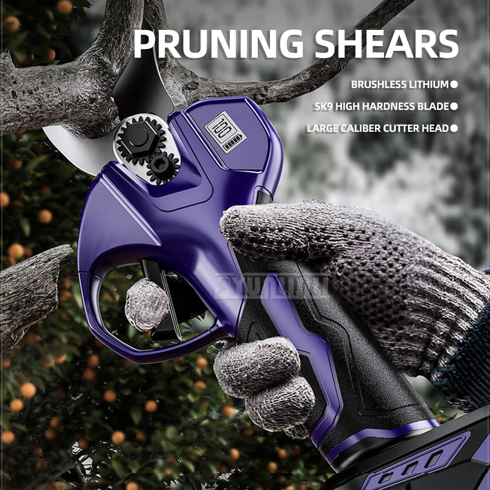 Electric pruning and charging type powerful brushless electric lithium battery gardening electric pruning shears
Electric pruning and charging type powerful brushless electric lithium battery gardening electric pruning shears