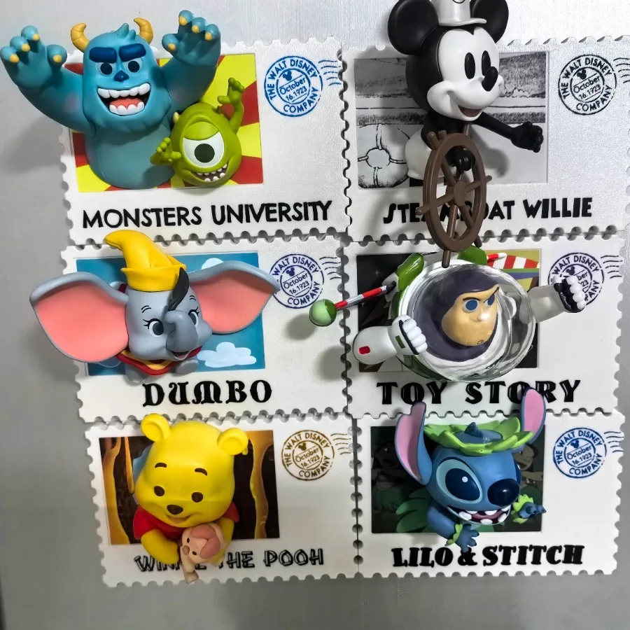 MINISO Disney Anniversary Vintage Stamps Blind Box Refrigerator Magnet Winnie The Pooh Lilo Stitch Souvenir Desk Decor Gifts
MINISO Disney Anniversary Vintage Stamps Blind Box Refrigerator Magnet Winnie The Pooh Lilo Stitch Souvenir Desk Decor Gifts