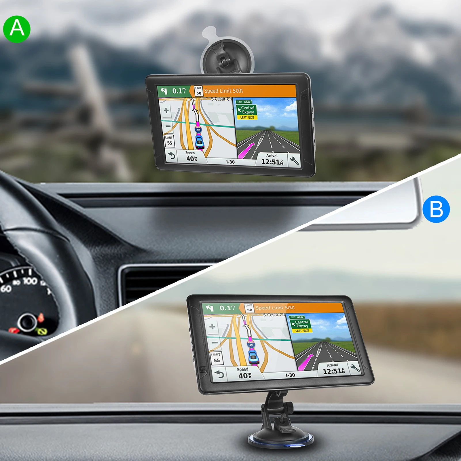 9in Car GPS Navigation Large POI Voice Guidance 800×480 Portable for Truck Car GPS Navigation Navigation System
9in Car GPS Navigation Large POI Voice Guidance 800×480 Portable for Truck Car GPS Navigation Navigation System