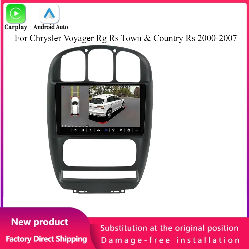 Car Radio Android 14 Multimedia For Chrysler Voyager Rg Rs Town & Country Rs 2000-2007 Wireless BT Carplay Touch Screen Stereo
Car Radio Android 14 Multimedia For Chrysler Voyager Rg Rs Town & Country Rs 2000-2007 Wireless BT Carplay Touch Screen Stereo