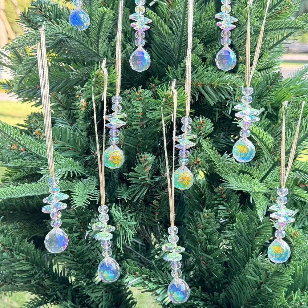 10pcs Crystal Suncatcher Ball Pendant Chakra Octagon Beads Chain Rainbow Maker Hanging Drop Pendant Home Garden Decoration
10pcs Crystal Suncatcher Ball Pendant Chakra Octagon Beads Chain Rainbow Maker Hanging Drop Pendant Home Garden Decoration
