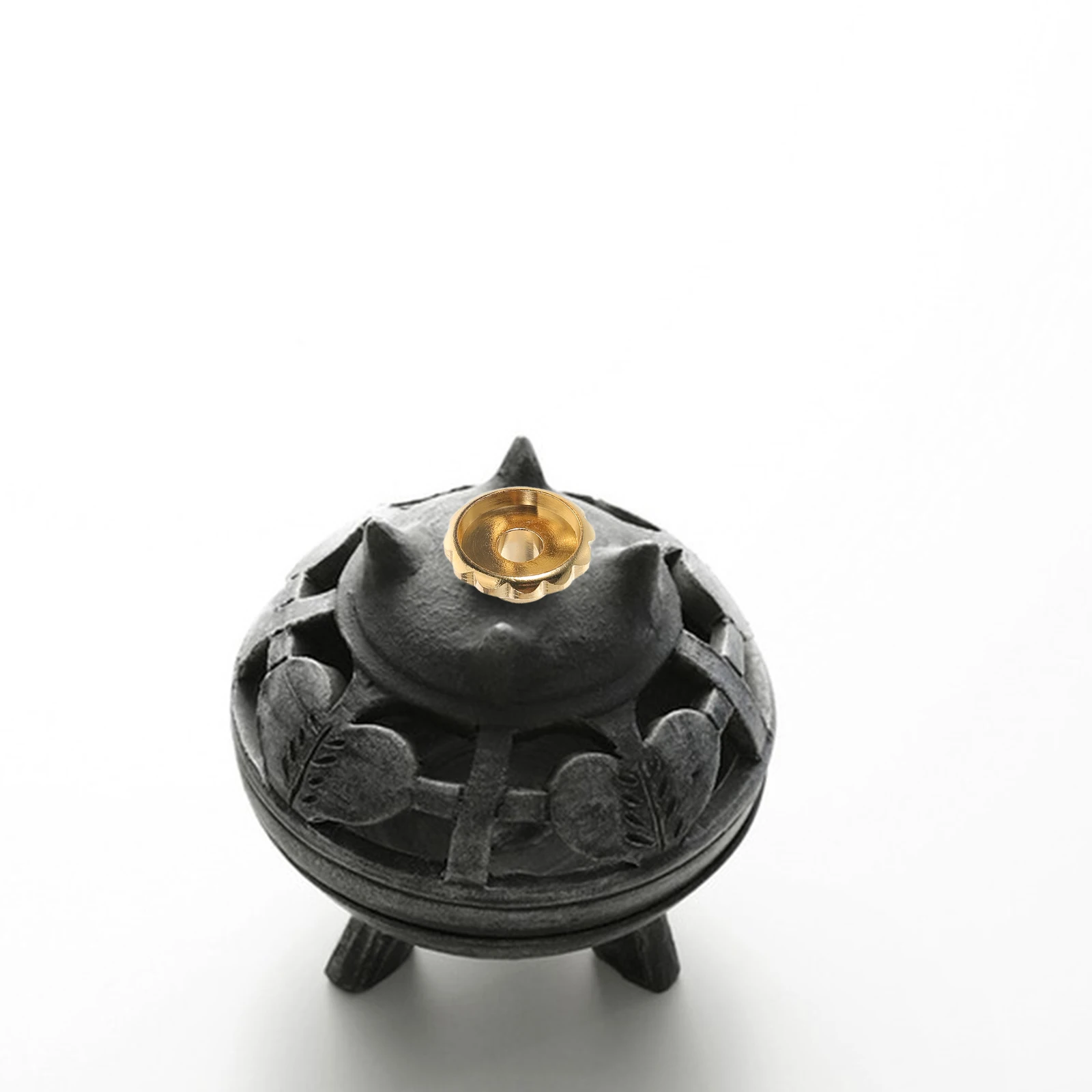 5 Pcs Backflow Incense Base Censer Burner Holder Bulk Stand Cone for Sticks Bracket
5 Pcs Backflow Incense Base Censer Burner Holder Bulk Stand Cone for Sticks Bracket