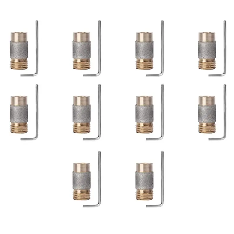 10X MCBL58 Diamond Grinding Bit Glass Abrasive Tool Mini Portable For Diamond Glass Grinder For Stone Edge Grind
10X MCBL58 Diamond Grinding Bit Glass Abrasive Tool Mini Portable For Diamond Glass Grinder For Stone Edge Grind