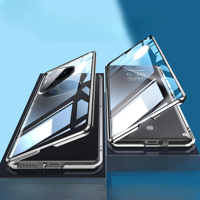 For Huawei Pura 70 Pro+ Ultra Glass Case Anti-peeping Clear Magnetic Protective Sleeve for For Pura70 70Pro+ 70Ultra Back Shell
For Huawei Pura 70 Pro+ Ultra Glass Case Anti-peeping Clear Magnetic Protective Sleeve for For Pura70 70Pro+ 70Ultra Back Shell