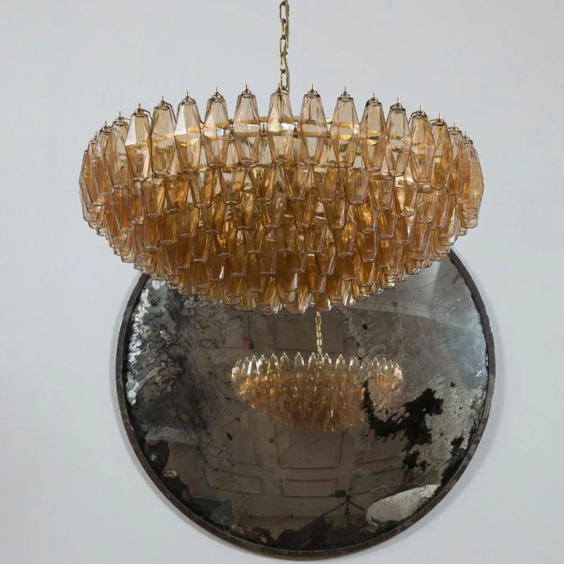 French designer living room wishing bottle glass retro hall bedroom dining room main chandelier
French designer living room wishing bottle glass retro hall bedroom dining room main chandelier