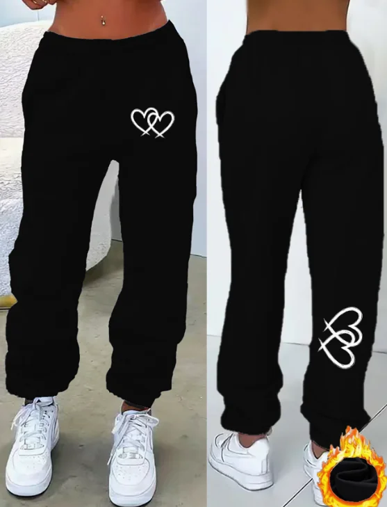 Y2K, Trendy Fashion, Trendy Prints, Women's Fleece-Lined Loose Sweatpants, Casual and Comfortable, Women's Autumn and Winter Clothing
Y2K, Trendy Fashion, Trendy Prints, Women's Fleece-Lined Loose Sweatpants, Casual and Comfortable, Women's Autumn and Winter Clothing