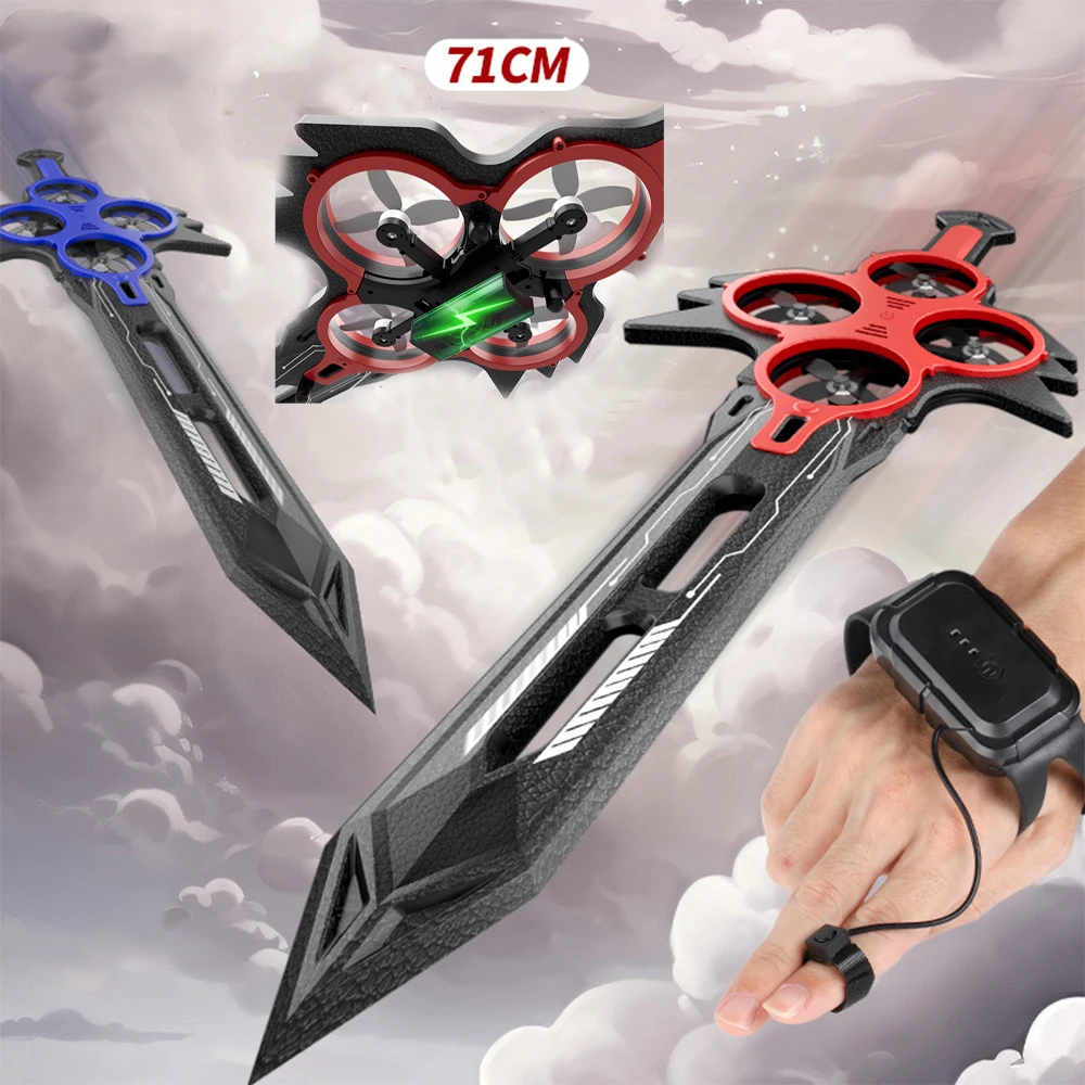 Tactical Flying Sword Toy Gesture-Sensing Hovering Sword-Shaped Flying Toys Children's Hand-Controlled Hrone Flying Sword Model
Tactical Flying Sword Toy Gesture-Sensing Hovering Sword-Shaped Flying Toys Children's Hand-Controlled Hrone Flying Sword Model