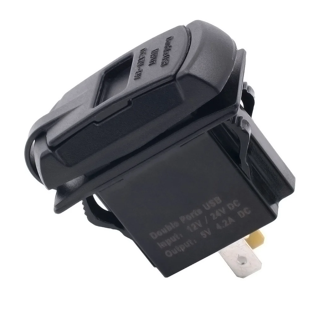 12-24 В двойная USB-розетка, вольтметр, синяя портативная для автомобиля, мотоцикла, лодки, квадроцикла, мобильных устройств, автомобильная USB-розетка
12-24 В двойная USB-розетка, вольтметр, синяя портативная для автомобиля, мотоцикла, лодки, квадроцикла, мобильных устройств, автомобильная USB-розетка