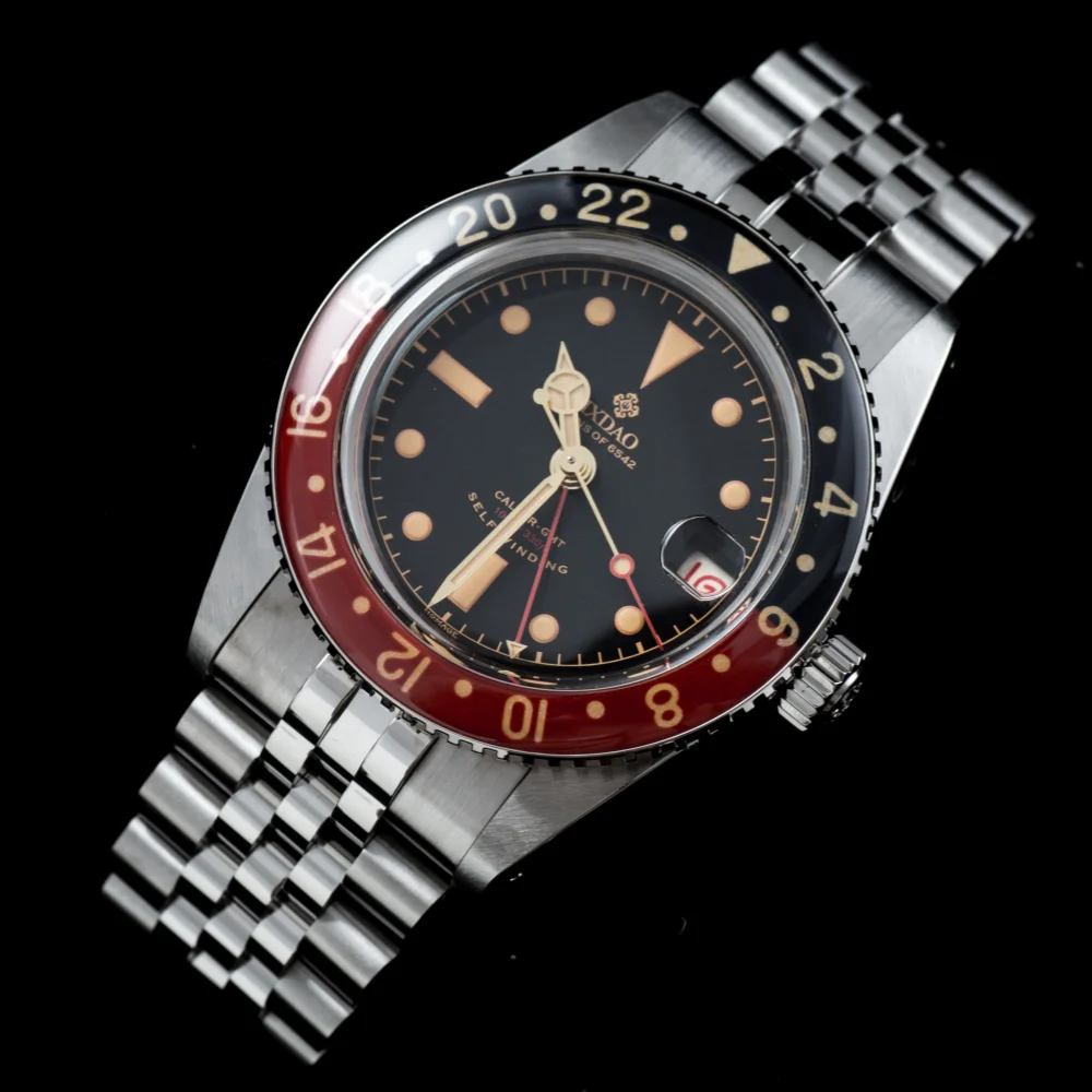 2025 New IXDAO Men's Automatic Mechanical Watches NH34A GMT 38mm Business JD6542 Waterproof 100m C3 Coating reloj hombre
2025 New IXDAO Men's Automatic Mechanical Watches NH34A GMT 38mm Business JD6542 Waterproof 100m C3 Coating reloj hombre