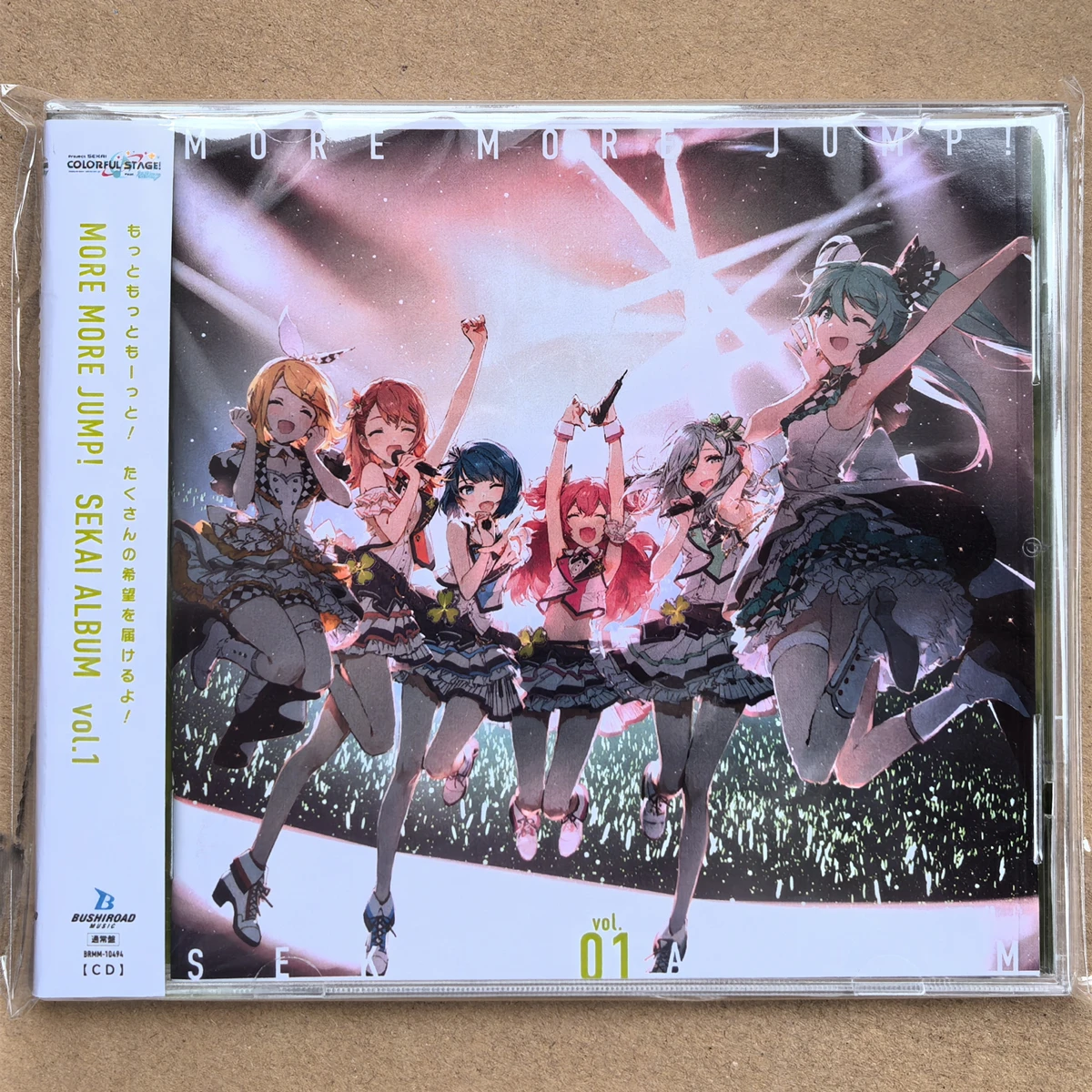 Game COLORFUL STAGE MORE MORE JUMP Music CD Sekai Album VOL1 Music Record Cosplay Walkman Car Soundtracks Box Party Music Gifts
Game COLORFUL STAGE MORE MORE JUMP Music CD Sekai Album VOL1 Music Record Cosplay Walkman Car Soundtracks Box Party Music Gifts