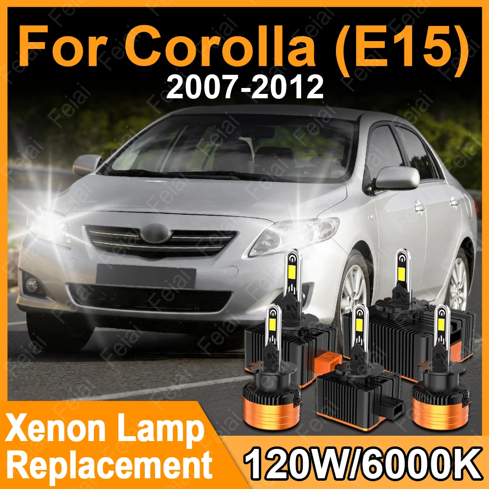 For Toyota Corolla E150 LED Headlights Lamps Bulbs HID Xenon Light Replacement Corolla 2007-2012 Accessories Headlamps Car 2PCS
For Toyota Corolla E150 LED Headlights Lamps Bulbs HID Xenon Light Replacement Corolla 2007-2012 Accessories Headlamps Car 2PCS