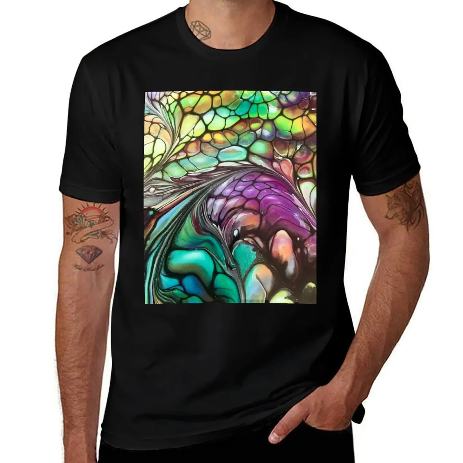 Colorful Abstract Painting Image T-Shirt vintage anime shirt graphic shirts shirts graphic Short sleeve tee men
Colorful Abstract Painting Image T-Shirt vintage anime shirt graphic shirts shirts graphic Short sleeve tee men
