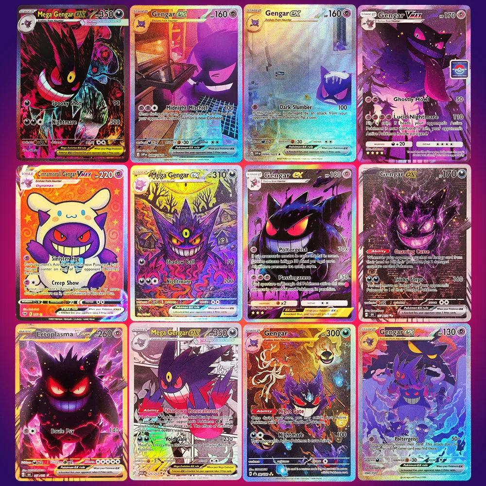 Self Made PTCG English Gengar Kitchen Bathroom Dark Style Fan Art Hobby Game Card Collection Toy
Self Made PTCG English Gengar Kitchen Bathroom Dark Style Fan Art Hobby Game Card Collection Toy
