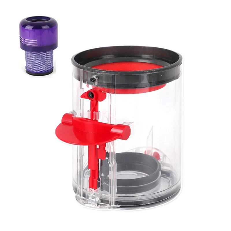 Dust Bin Replacement For Dyson V11 SV15 SV14 Vacuum Cleaner Canister/Dust Bucket, Small Dust Bin With Hepa Filter
Dust Bin Replacement For Dyson V11 SV15 SV14 Vacuum Cleaner Canister/Dust Bucket, Small Dust Bin With Hepa Filter