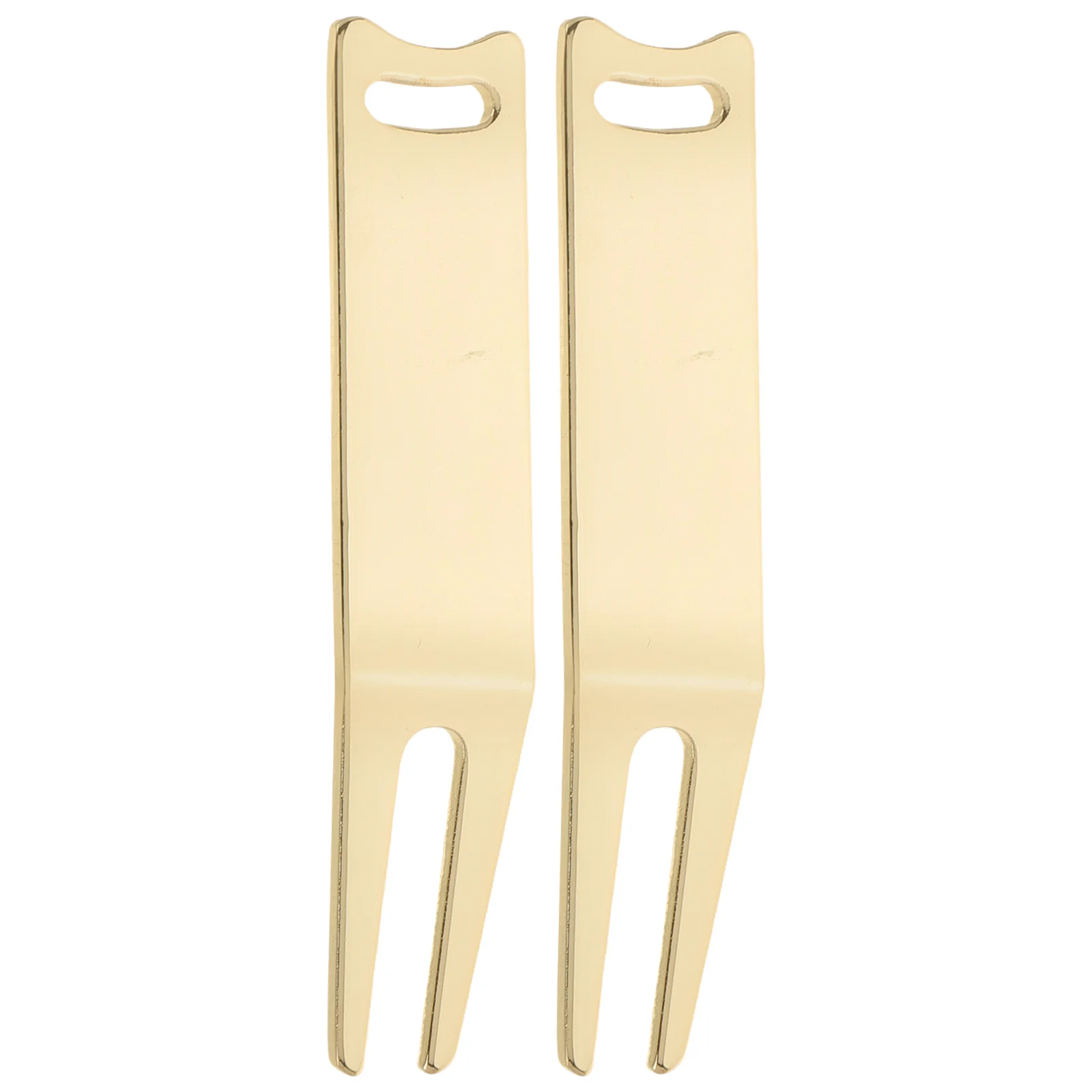 2pcs Metal Fork Ball Mark Repair Tool For Green Maintenance Durable Golf Divot Fixer Multifunctional Golf Practice
2pcs Metal Fork Ball Mark Repair Tool For Green Maintenance Durable Golf Divot Fixer Multifunctional Golf Practice