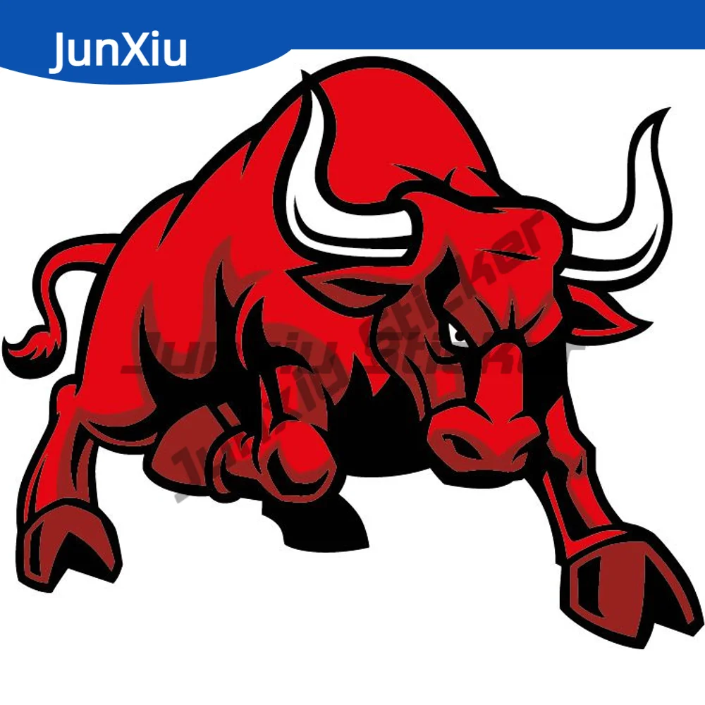 Cartoon Bull Mascot Wild Animal Sticker Car Rear Windshield Fuel Tank Cap Bumper Window Bumper Truck Pickup Decal Exterior Acces
Cartoon Bull Mascot Wild Animal Sticker Car Rear Windshield Fuel Tank Cap Bumper Window Bumper Truck Pickup Decal Exterior Acces