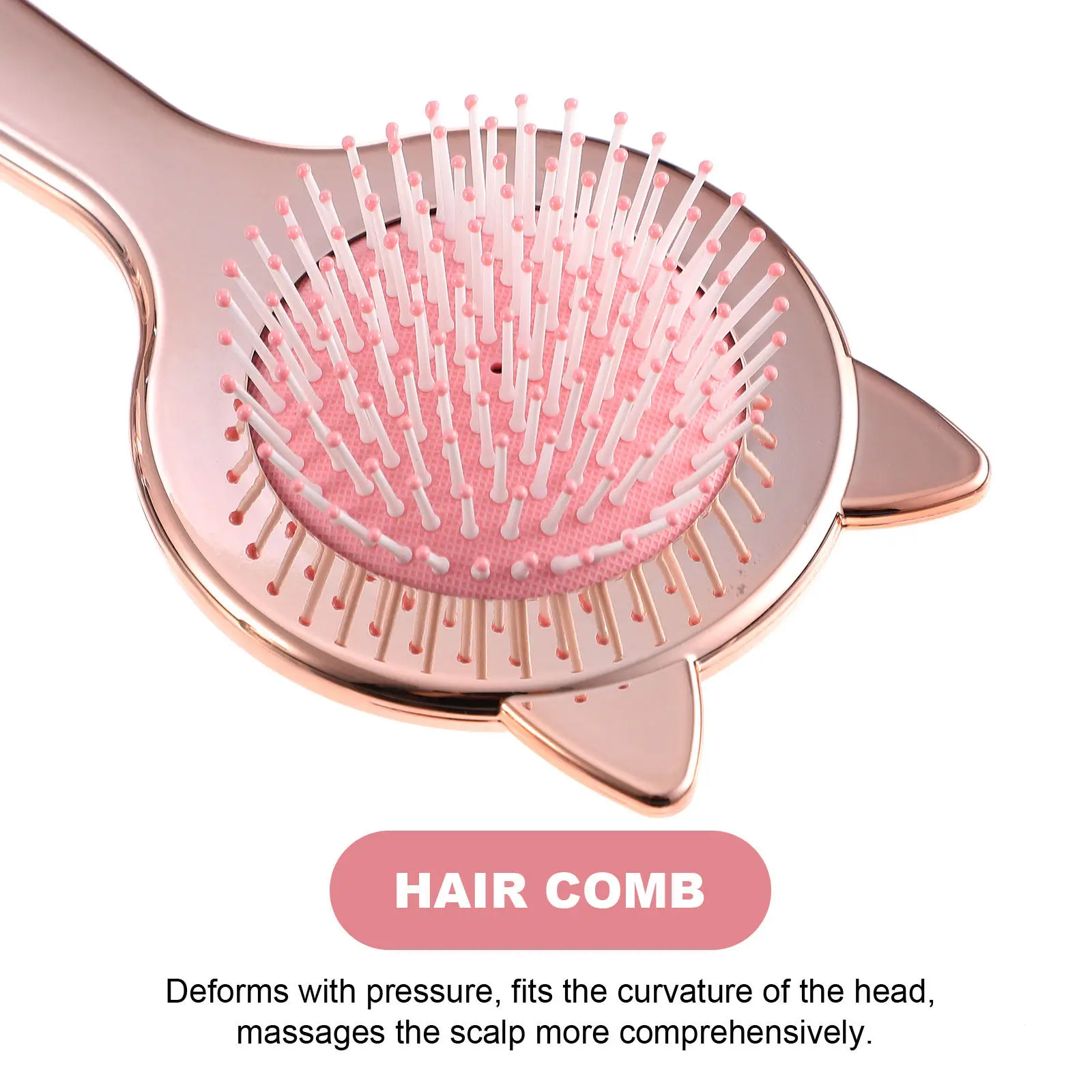 Premium Cat Ears Massage Comb with Technology Detangling Brush for Scalp Stimulation Healthy Hair Growth
Premium Cat Ears Massage Comb with Technology Detangling Brush for Scalp Stimulation Healthy Hair Growth