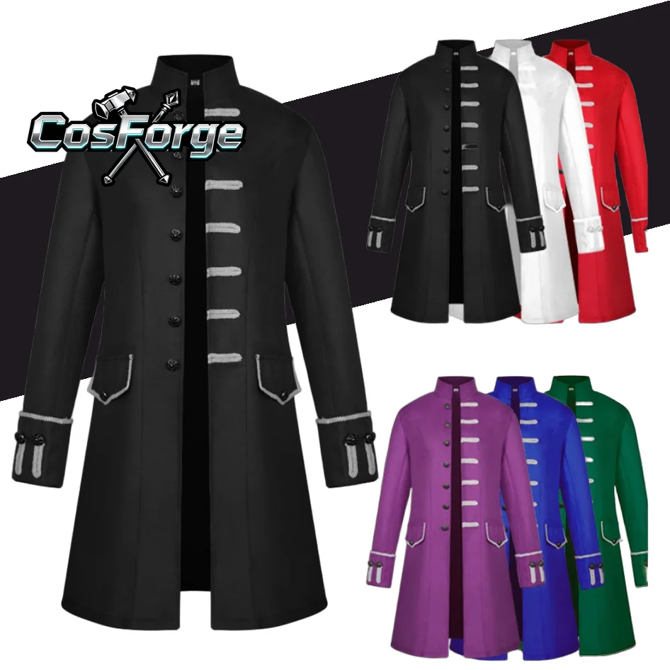 Men Long Gothic Steampunk Hooded Trench Coat - Vampire Creator Halloween Festival
Men Long Gothic Steampunk Hooded Trench Coat - Vampire Creator Halloween Festival