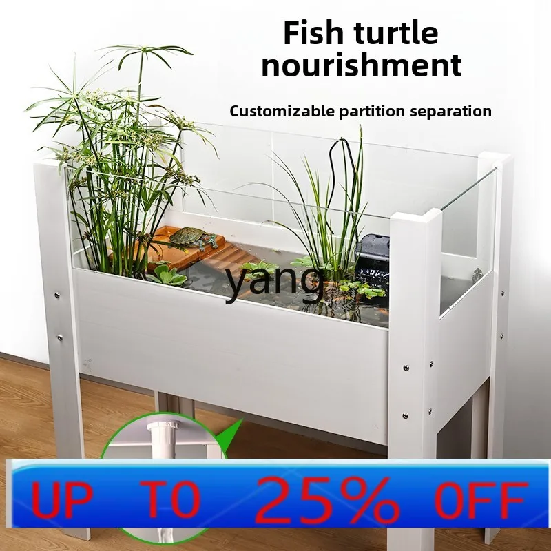 YJQ turtle feeding box fish turtle co-breeding belt sunscreen large ecological landscaping deep water tank
YJQ turtle feeding box fish turtle co-breeding belt sunscreen large ecological landscaping deep water tank