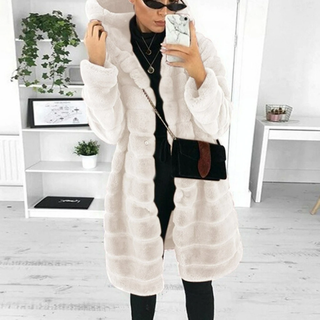 2025 Autumn Winter New Fashion Versatile Hooded Fur Coat Women's Warm Overcoat
2025 Autumn Winter New Fashion Versatile Hooded Fur Coat Women's Warm Overcoat