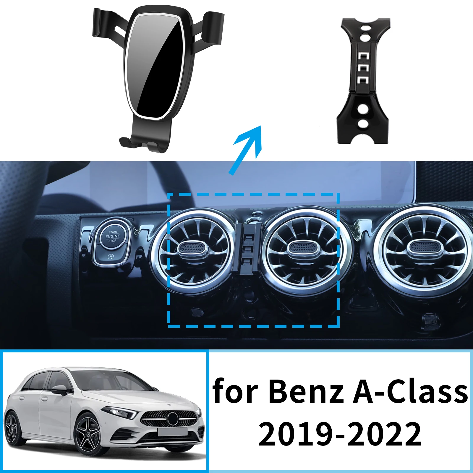 fit for Mercedes-Benz A-Class 2019 2020 2021 2022 W177 Navigation Bracke Screen Base Phone Holder Mount Car accessoires
fit for Mercedes-Benz A-Class 2019 2020 2021 2022 W177 Navigation Bracke Screen Base Phone Holder Mount Car accessoires