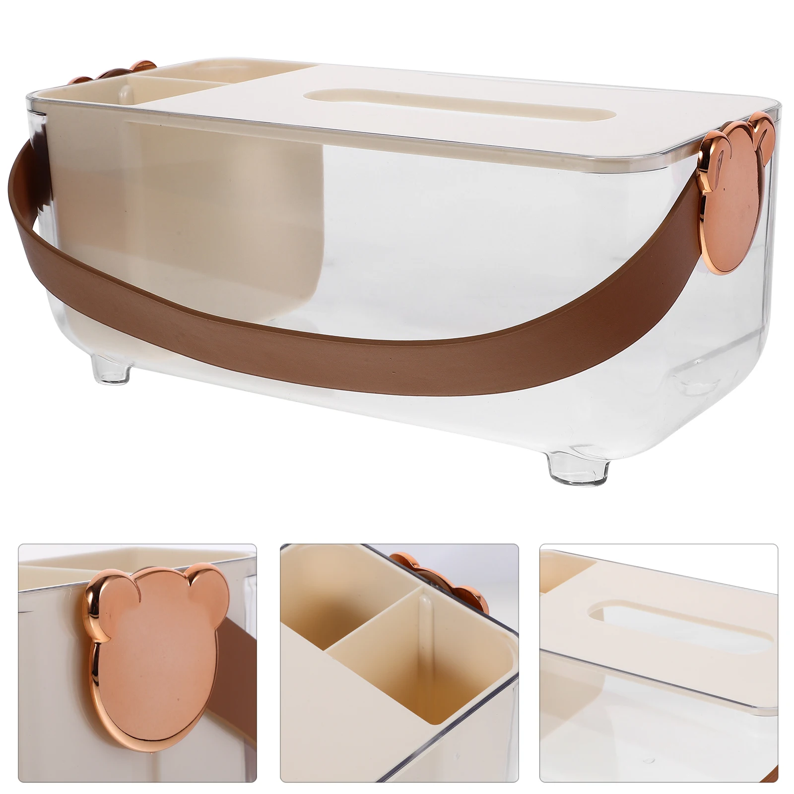 1pc Multifunctional Tissue Box Cream Style Napkin Dispenser Portable Table Holder Storage Case For Home Office Restaurant
1pc Multifunctional Tissue Box Cream Style Napkin Dispenser Portable Table Holder Storage Case For Home Office Restaurant