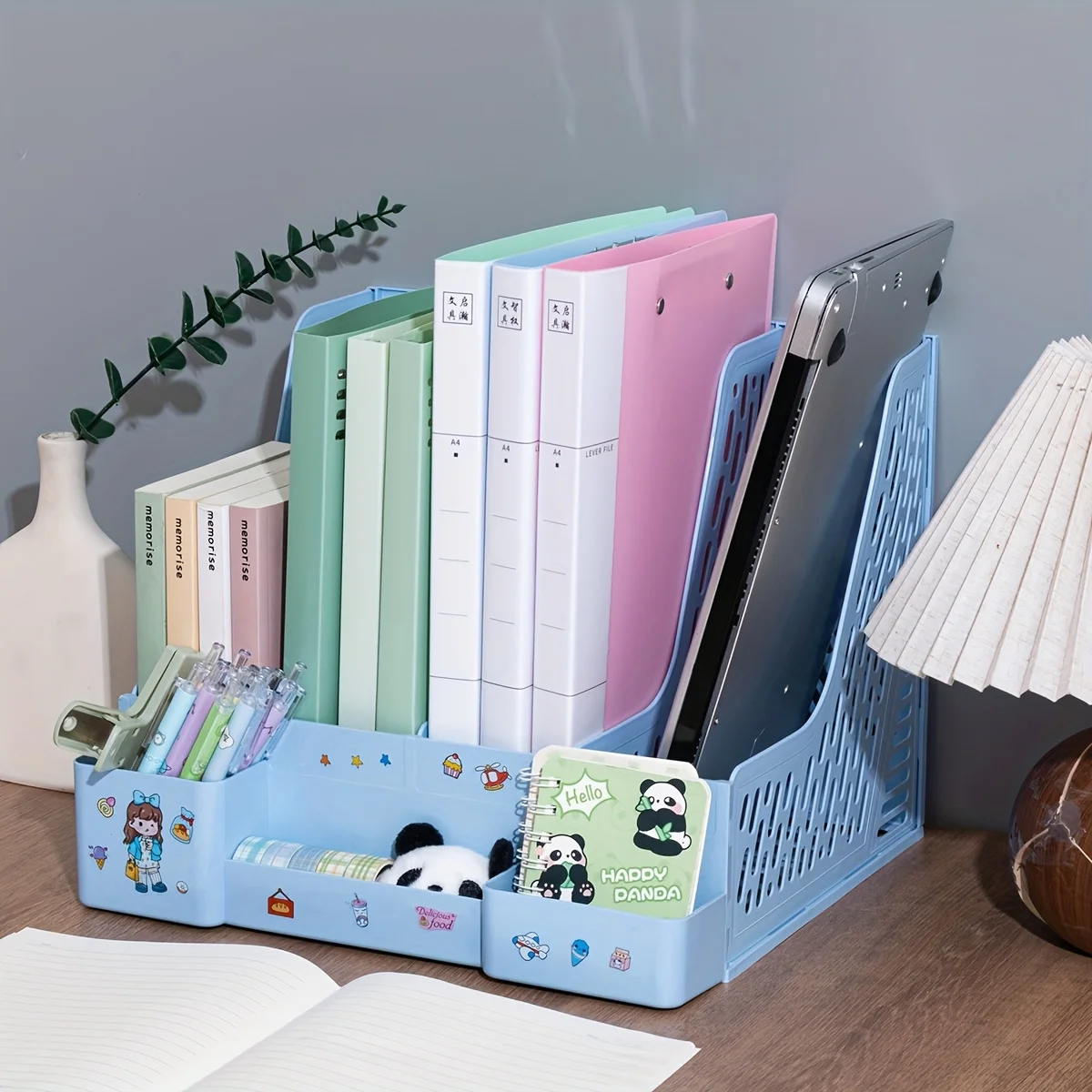 Thickened bookshelf, desktop book stand, children's learning cute file frame, office storage
Thickened bookshelf, desktop book stand, children's learning cute file frame, office storage
