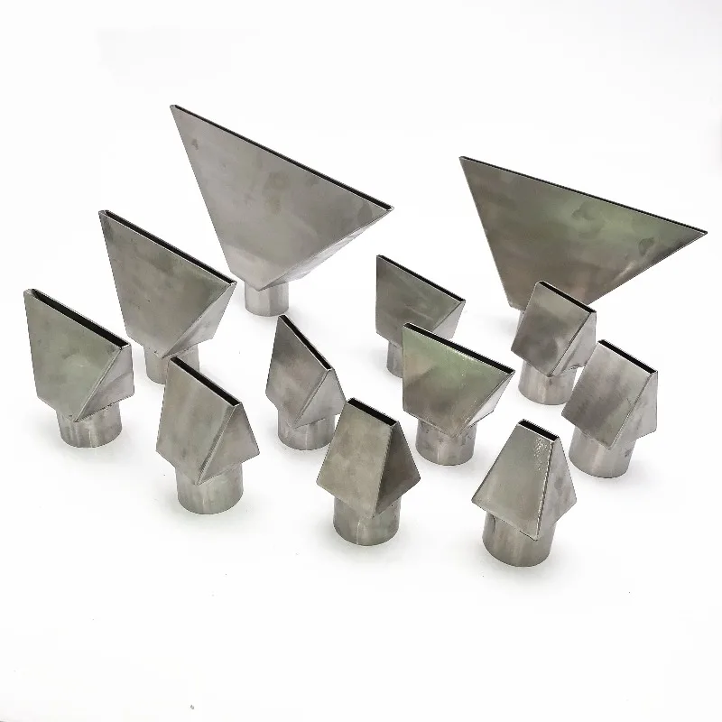 Air Outlet Width Hot Air Nozzle for 3300W Heater and Inner Diameter of Flat Nozzle
Air Outlet Width Hot Air Nozzle for 3300W Heater and Inner Diameter of Flat Nozzle