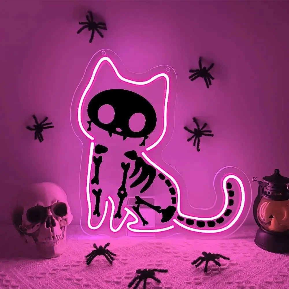 Cat Neon Light USB Dimmable Animal Neon Sign Home Bedroom Bar Club Halloween Party Wall Decor Creative Gift
Cat Neon Light USB Dimmable Animal Neon Sign Home Bedroom Bar Club Halloween Party Wall Decor Creative Gift